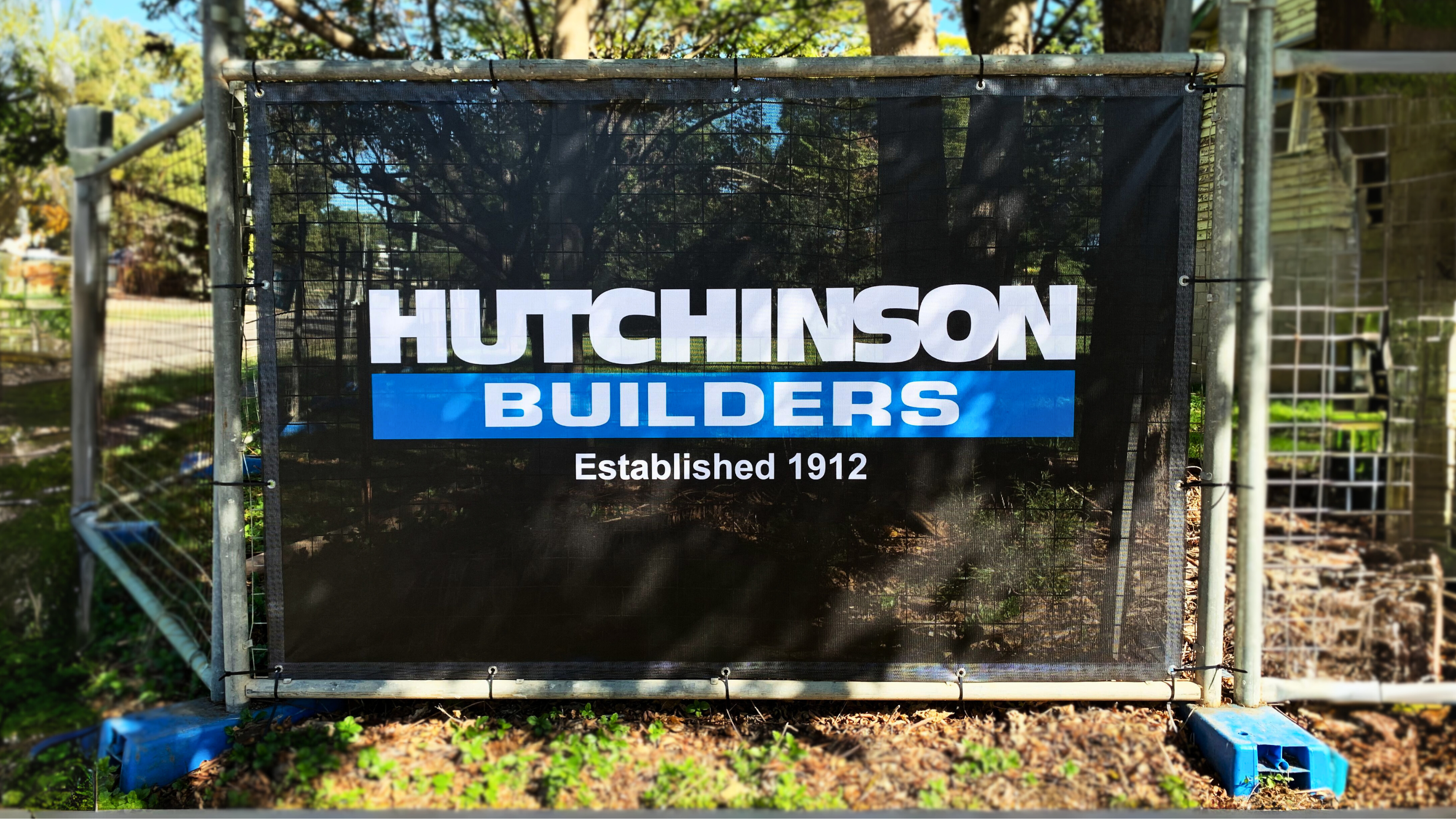 Hutchinson Builders | Select Mesh Fence Panels